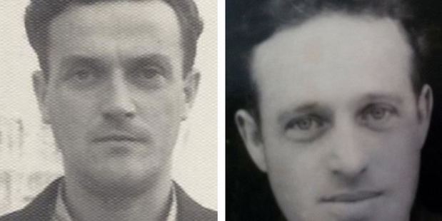 Abram Belz (left) and his younger brother, Chaim Belzhitsky; Abram last saw Chaim in 1939. Photo: Jess Katz / Washington Post