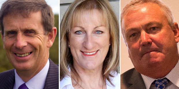 Calum Penrose, Linda Cooper and Bill Cashmore say the council must move with the times. Photos / Supplied