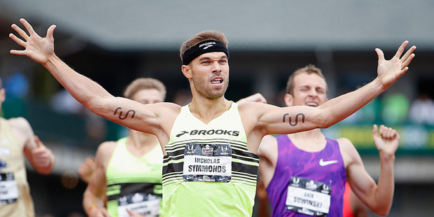 US runner Nick Symmonds. Photo / Getty