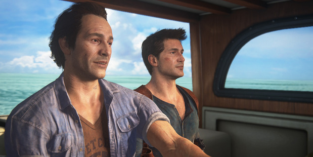 Sam and Nate in Uncharted 4.