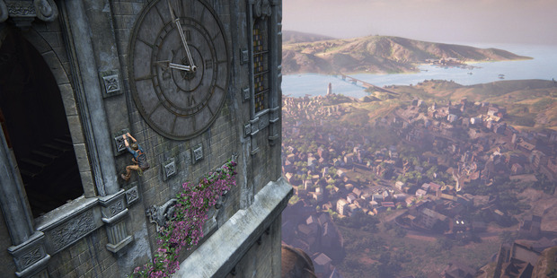 A scene from Uncharted 4: A Thief's End.