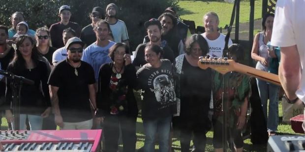 Nana Letty and the family. Photo / YouTube