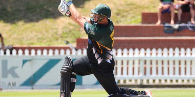 Jesse Ryder helped set a solid platform for the big-hitting Central Districts. Photo / photosport.nz