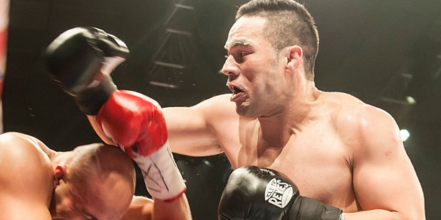 Social media users were quick to comment on the heavyweight's flurry of fists. Photo / Getty