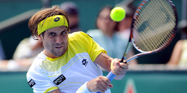 David Ferrer is returning to New Zealand. Photo / www.photosport.co.nz