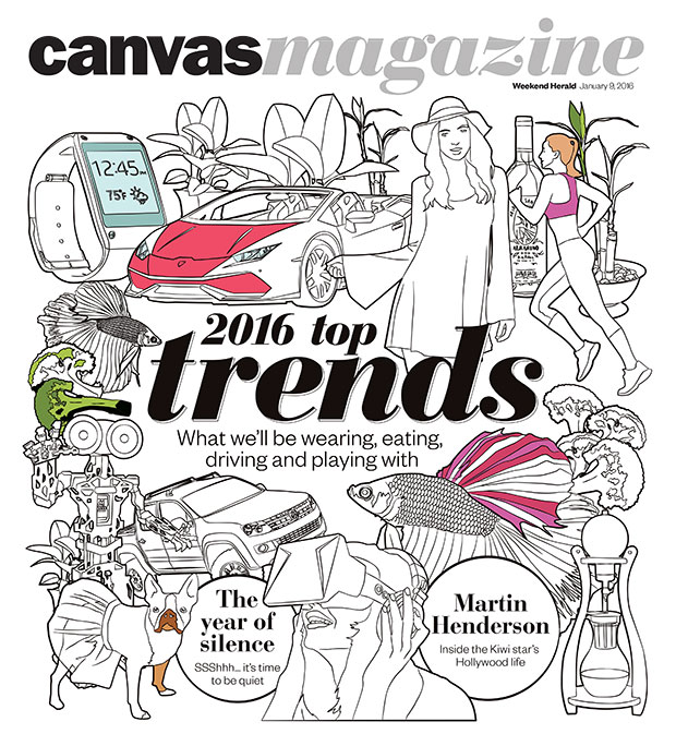 On the cover of tomorrow's Canvas magazine.