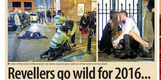 The image, captured by freelance photographer Joel Goodman, was published in a gallery on the Manchester Evening News website but later blew up on Twitter. Photo / Supplied
