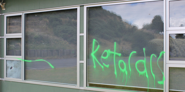 Vandals have targeted Goldfields School in Paeroa, which provides special needs education. Photo / Supplied