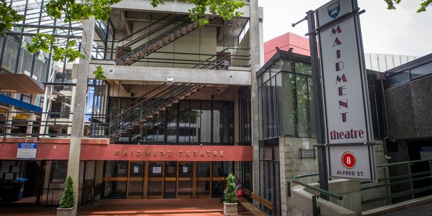 Auckland University's Maidment Theatre has been closed due to it being an Earthquake risk. Photo / Greg Bowker