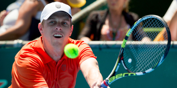 Sam Querrey's success in 2009 has helped draw him back to Auckland year after year. Photo / Greg Bowker