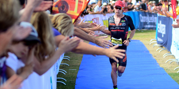 Cameron Brown at last year's Port of Tauranga Half. Photo / George Novak