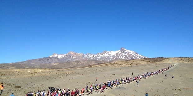As well as spectacular views, the Tussock Traverse offers competitors a chance to learn more about Tongariro National Park, a World Heritage Area.