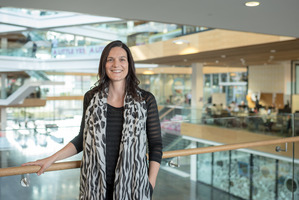 After five years at Spark Summer Ormond has grown with the company through its rebranding efforts to hold a number of different roles. Pic Ted Baghurst.