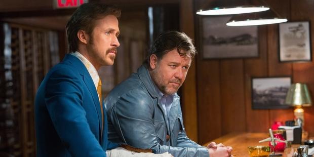 The Nice Guys starring Ryan Gosling and Russell Crowe. Photo / Supplied