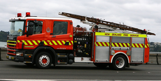 Emergency crews have cleared the motorway after an earlier crash. Photo / Wayne Drought