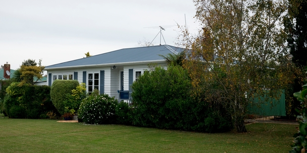 The three-bedroom home overlooks the Titirangi Golf Course. Photo / Dean Purcell