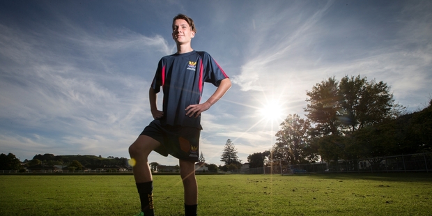 Jamie Barry, 14, hopes to get plenty of game time with the First XI this year. Picture / Nick Reed