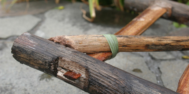 Some make their fun for free by building flax boats.