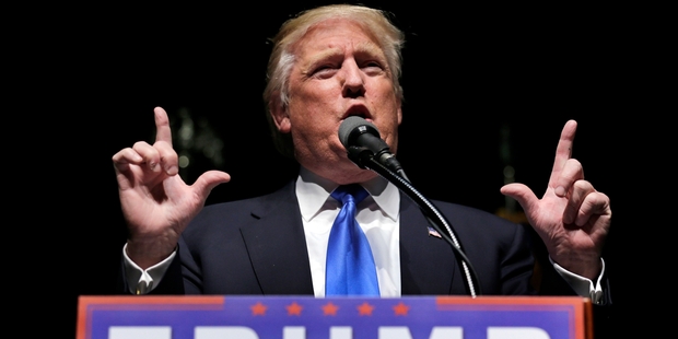 Donald Trump makes many bold statements but is rarely asked to back them up. Photo / AP