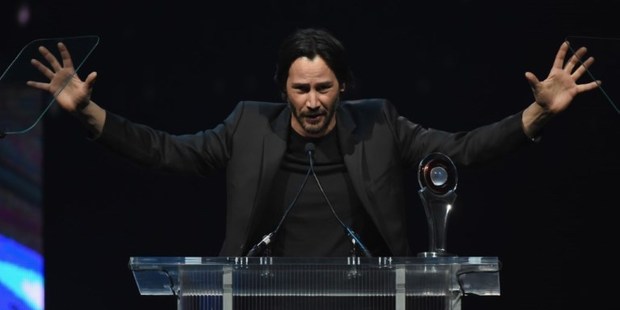 Actor Keanu Reeves received a creepy letter from a fan turned stalker. Photo / AFP