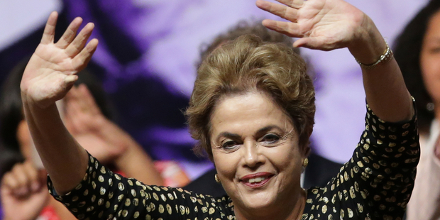 Brazil's President Dilma Rousseff in Brasilia, Brazil. Photo / AP