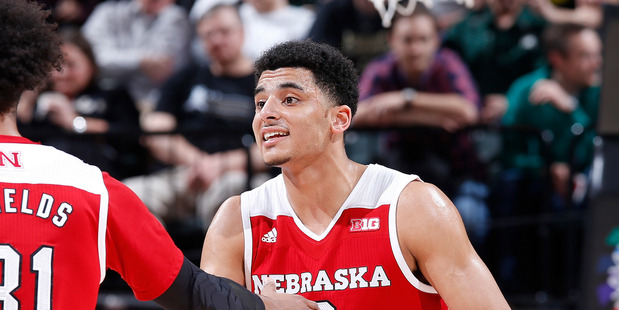 Tai Webster playing for the Nebraska Cornhuskers. Photo / Getty Images