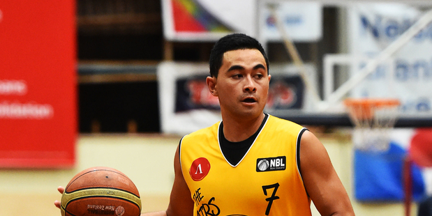 Taranaki player Houston O`Riley during an NBL Basketball game against Nelson. Photo / Photosport