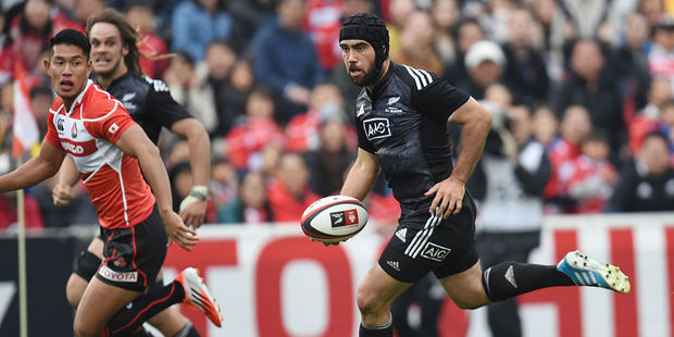 Charlie Ngatai playing for the Maori All Blacks. Photo / Getty