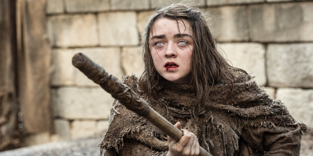 Arya Stark didn't stay blind long on Game of Thrones.