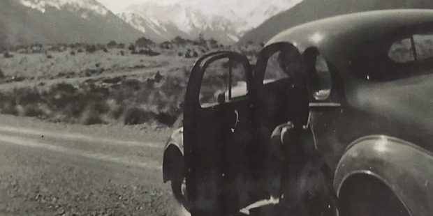 Bill Mitchell on his honeymoon. Photo / Supplied