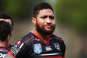 Manu Vatuvei of the Warriors. Photo / Getty Images