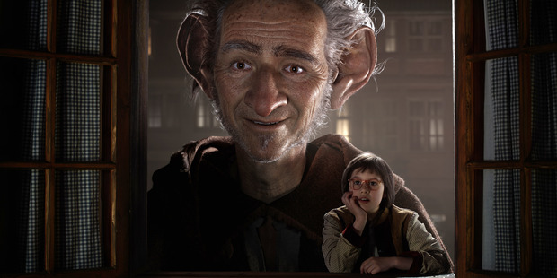 Steven Spielberg's The BFG, featuring Mark Rylance. Photo / AP