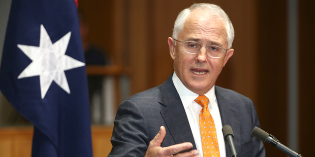 Asked yesterday about the polls, Turnbull noted that his Government had eight weeks to make its case to the Australian people. Photo / AP