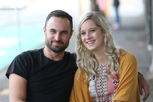 Fleur Verhoeven with Jordan Mauger. Photo/File
