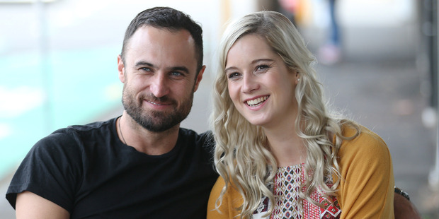 Fleur Verhoeven with Jordan Mauger. Photo / Doug Sherring.