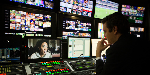 New Zealand shares fell on renewed concerns that Sky Network Television will struggle to maintain subscriber numbers in the face of new internet-based rivals. Photo / Greg Bowker