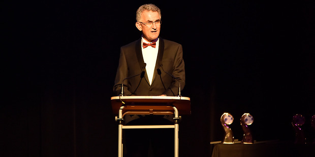 Stan Gregec at last year's Westpac Tauranga Business Awards.
