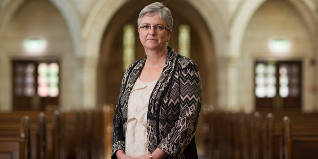 Rev Helen Jacobi says St Matthew-in-the-City will continue to welcome the LGBTI community, despite the synod's ruling. Photo / Greg Bowker