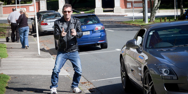 Phil Rudd arrives at the Tauranga Court today in September 2015. In March this year his eight-month home detention ended. Photo / Andrew Warner