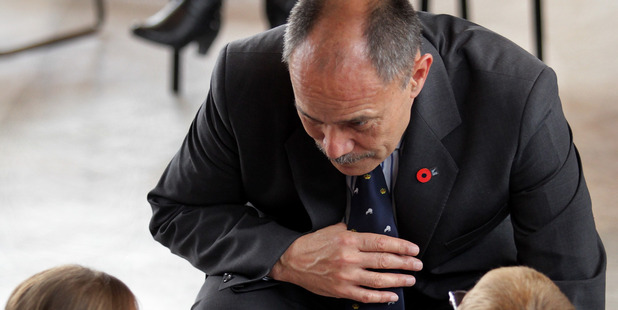 Governor General Jerry Mateparae back at his old Castlecliff school. PHOTO Stuart Munro