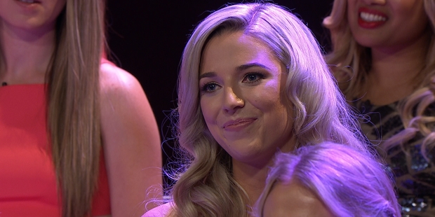 Ceri confronts Naz during last night's The Bachelor: Women Tell All special.