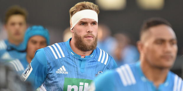Josh Bekhuis will miss the Blues' encounter with the Lions. Photo / Getty