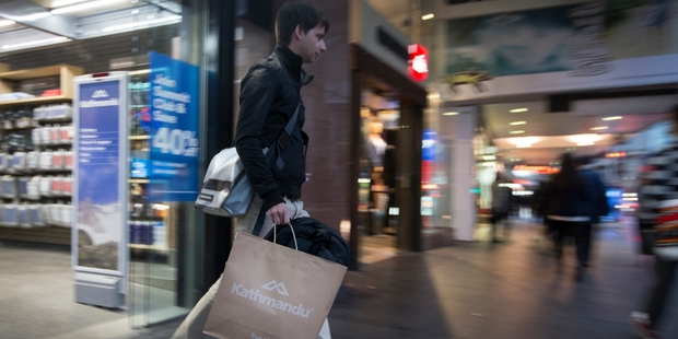 Kathmandu Holdings fell 2.6 per cent yesterday. Photo / Nick Reed