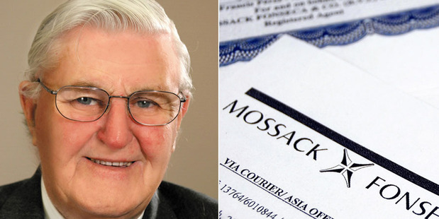 Former South Canterbury Finance chairman, the late Allan Hubbard has been named in the leak.