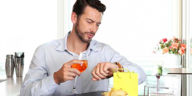 When staff can't get the timing right with serving wine or taking plates away. Photo / iStock