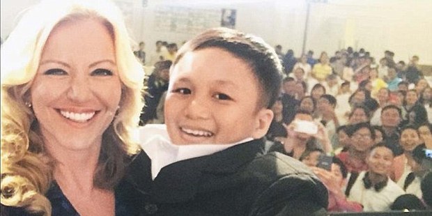 Michelle Mone, speaking at a conference to 3,000 people, thought this was a 6-year-old.