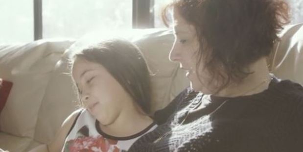 Jamie has been helping her mum, Helen since her father died when she was just 2 years old. Photo: Supplied