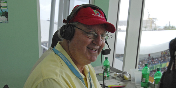 Tony Cozier. Photo / Getty