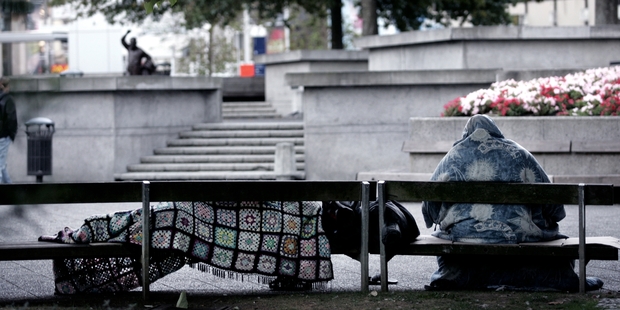 A survey by Lifewise found too many homeless slept rough because they said it was their choice. Photo / File