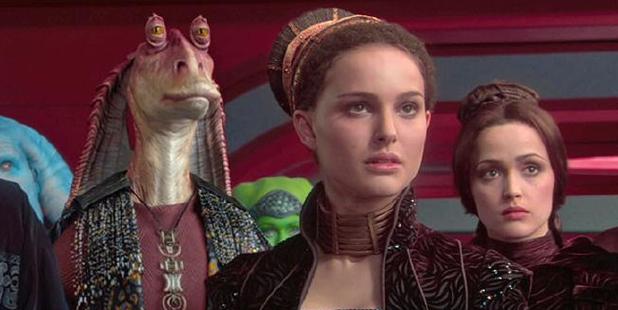 Natalie Portman and Rose Byrne in Star Wars: Episode II - Attack of the Clones. Photo / Supplied
